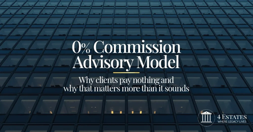 0% commission advisory model developer funded property investment corporate building 4 Estates