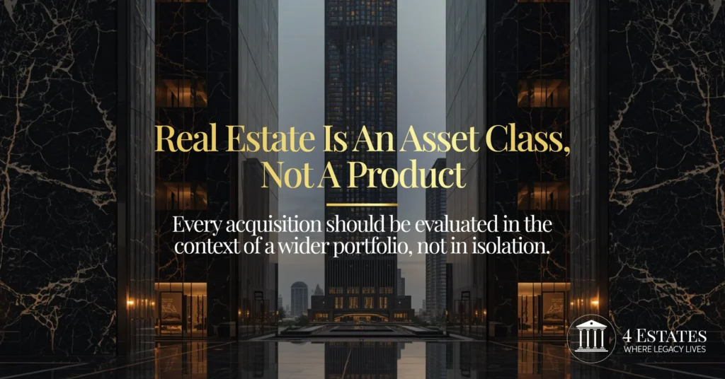 4 Estates positions real estate as an asset class for portfolio allocation across India UAE and UK luxury markets